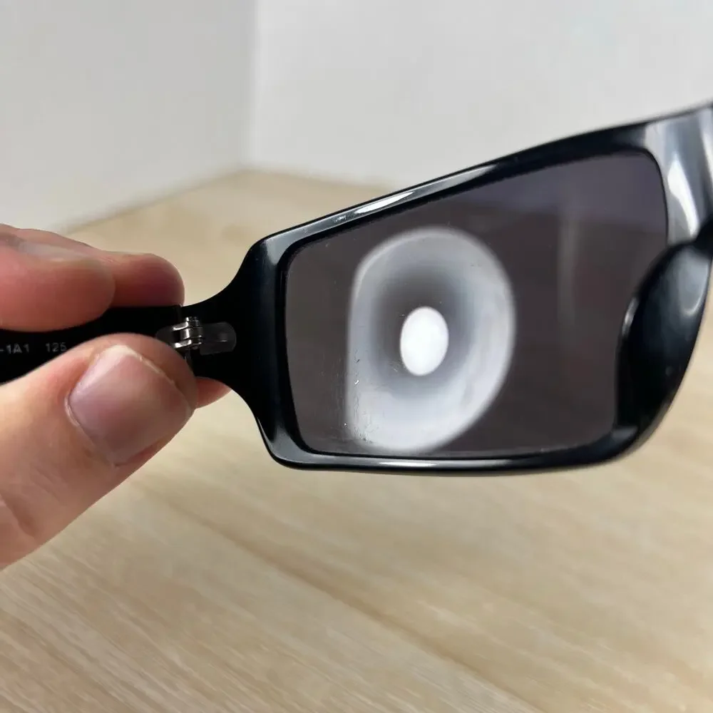 Prada SPR24G 1AB-1A1 Sunglasses Polished Black 62-14-125 Italy